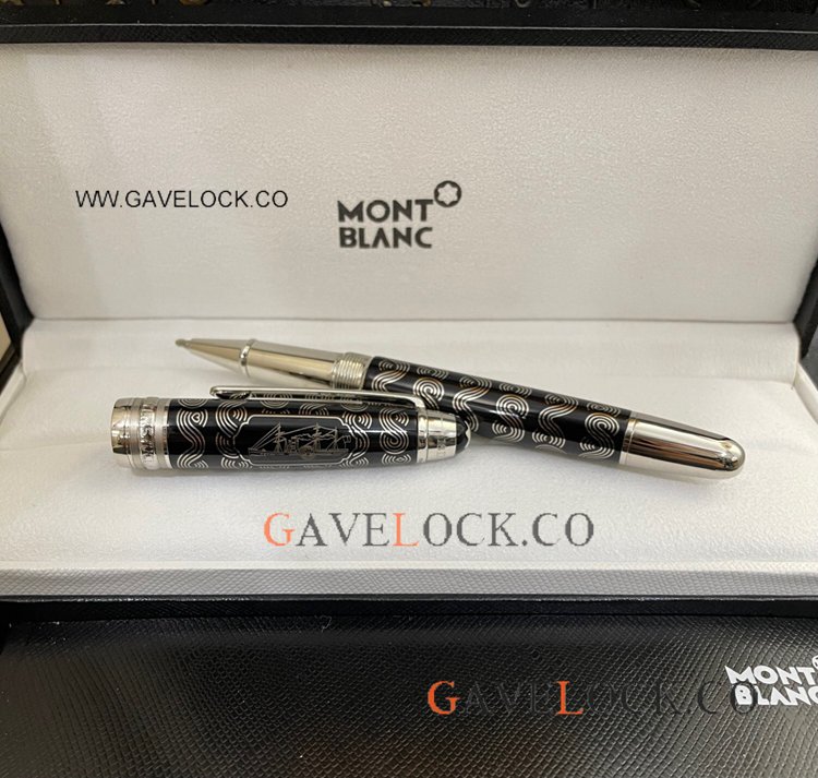 New Arrival! Mont blanc Meisterstuck 80 days 145 Black Rollerball